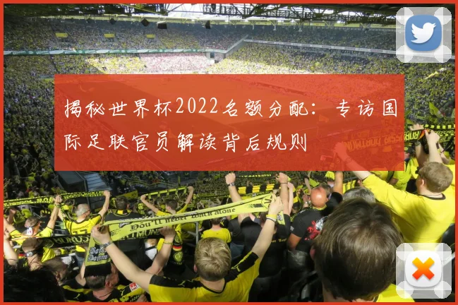 揭秘世界杯2022名额分配:专访国际足联官员解读背后规则