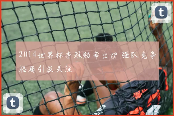 2014世界杯夺冠赔率出炉 强队竞争格局引发关注