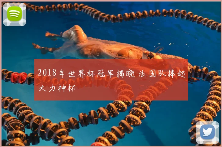 2018年世界杯冠军揭晓 法国队捧起大力神杯