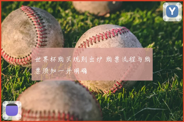 世界杯购买规则出炉 购票流程与购票须知一并明确